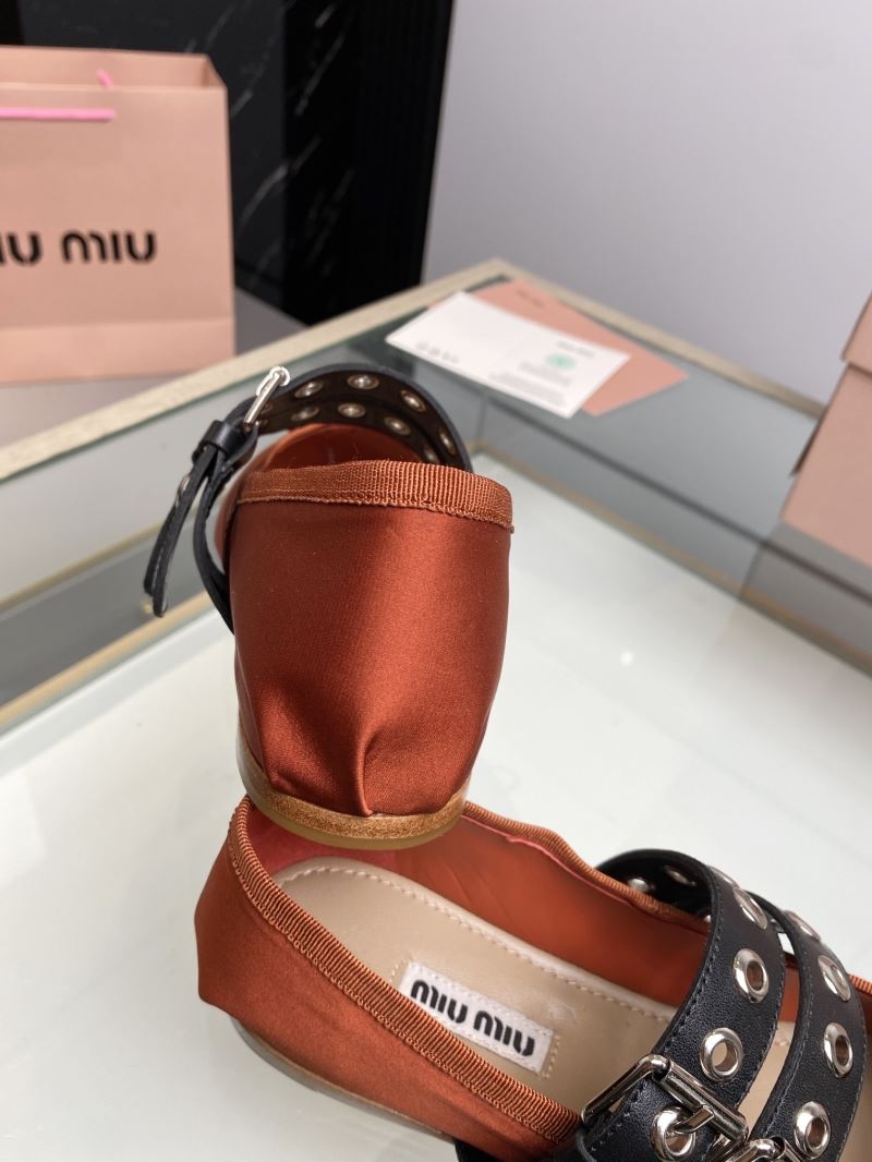 Miu Miu flat shoes